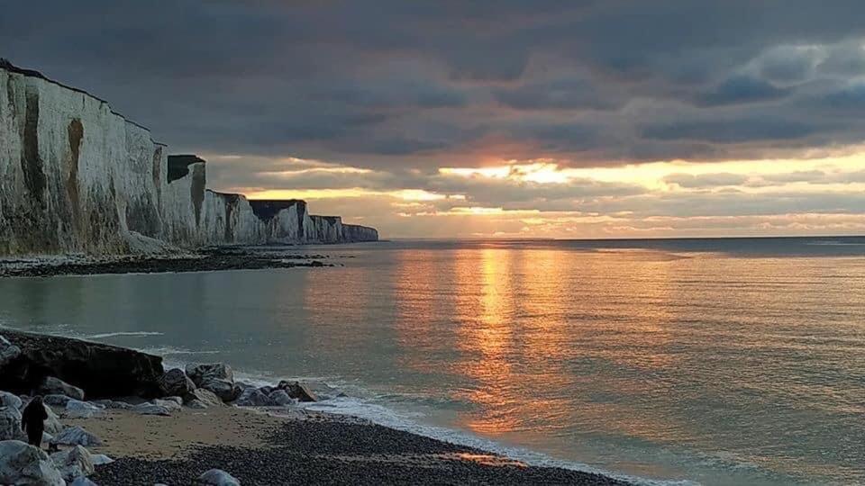 Plage à 50m Appartement Rêves étoilés Villa Les Bains de Mers Exterior foto